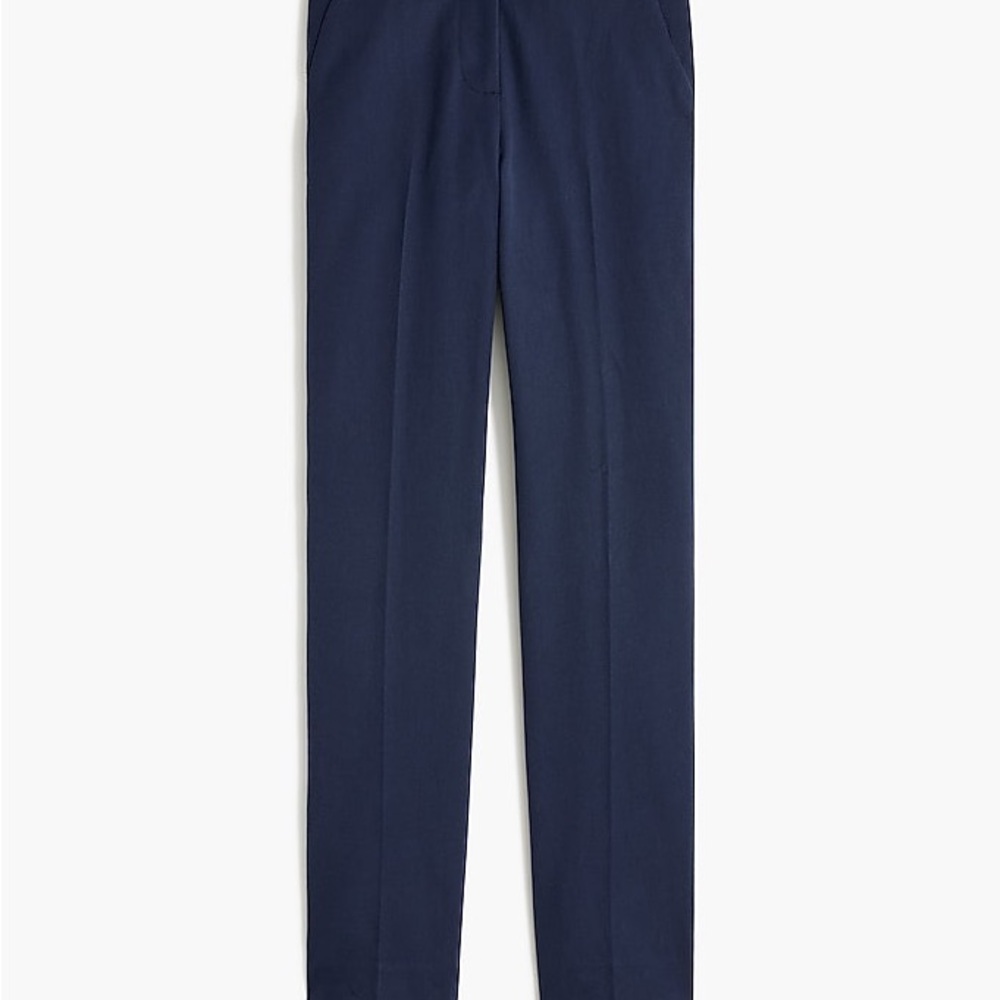 J. Crew Factory Women's Navy Straight Leg Pants